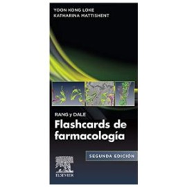 Rang y Dale. Flashcards de farmacología