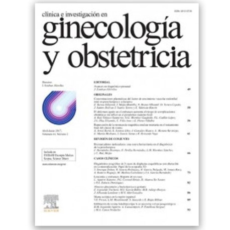 Revista: Clínica e Investigación en Ginecología y Obstetricia (Suscripción impresa + digital // Interior República Mexicana)