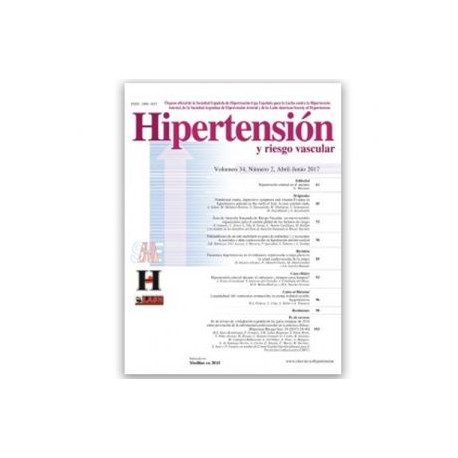 Revista: Hipertensión y Riesgo Cardiovascular (Suscripción impresa + digital // CD.MX. y área metropolitana)